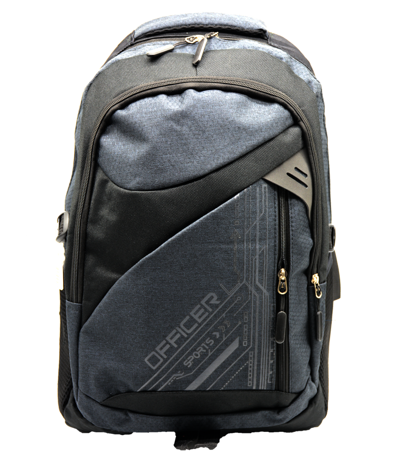 OFFICER SPORTS BACKPACK W/2COMPARTMENT 19.5" 803-ASSTD