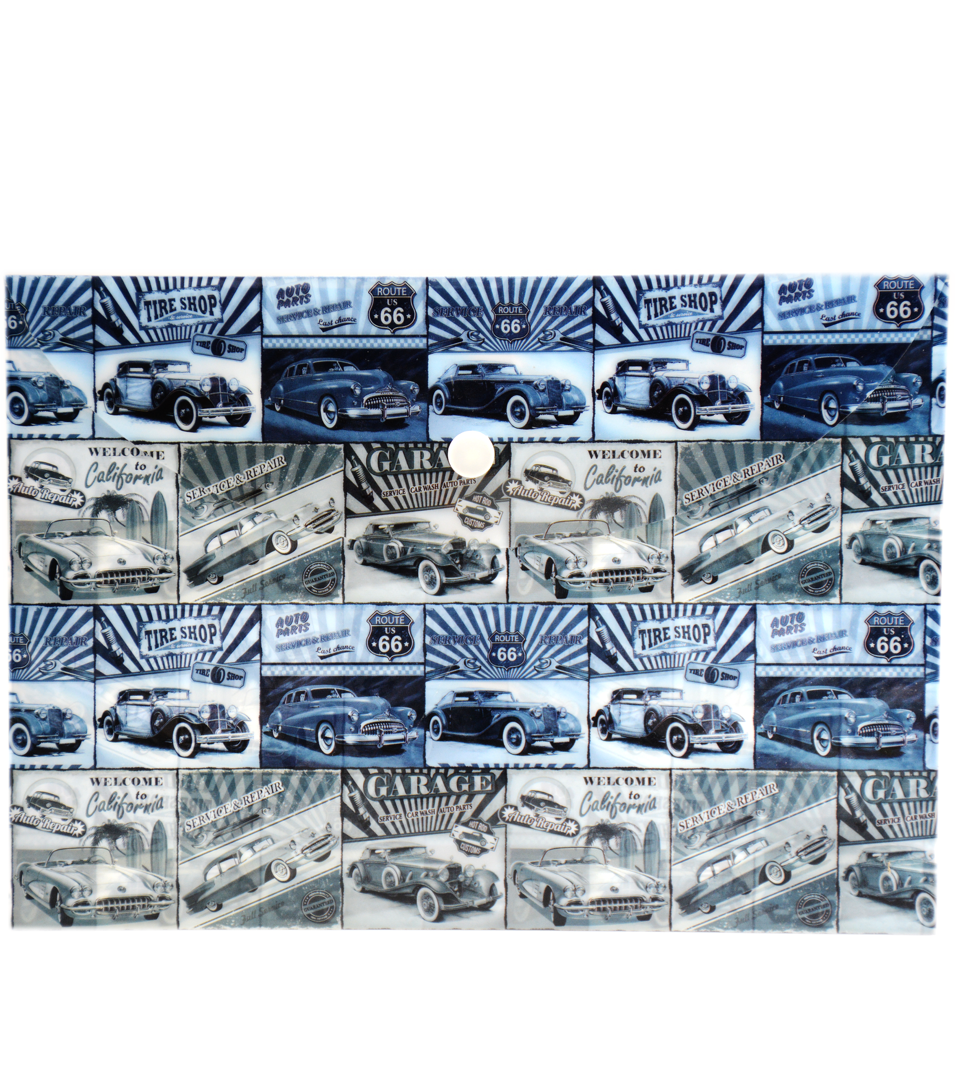 ملف بلاستيكي صغير _ زر