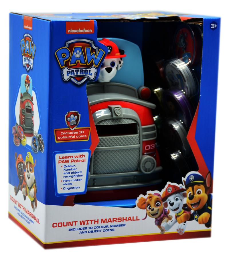 PAW PATROL COUNT WITH MARSHALL SET