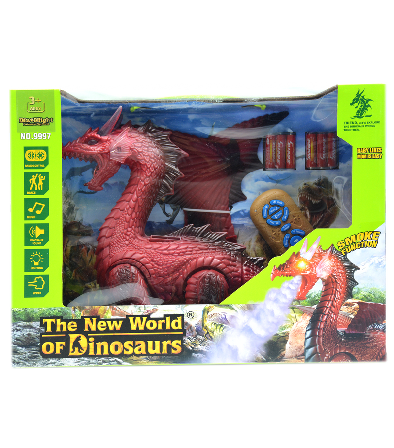 THE NEW WORLD DINOSAUR SMOKEY W/LIGHT&amp;MUSIC