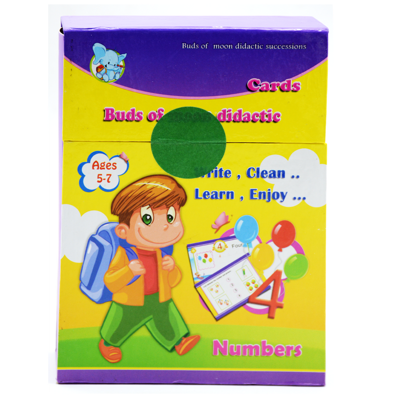 EDUCATIONAL ENTERTAINMENT CARDS- NUMBERS