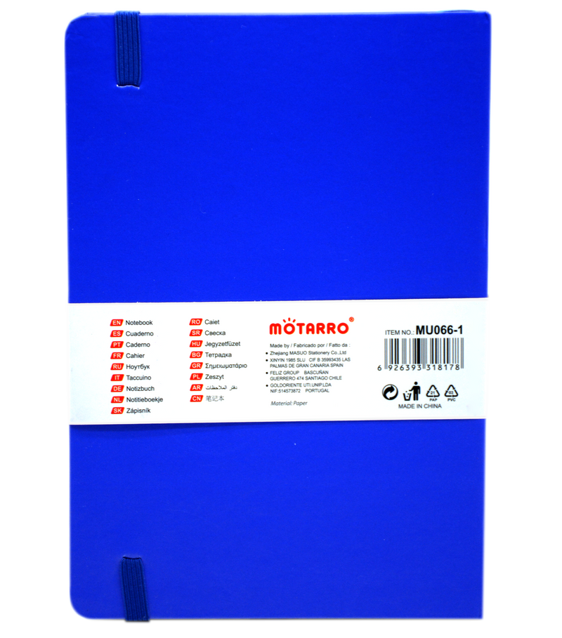 MOTARRO NOTEBOOK A5 100SHT 80GSM MU066-1