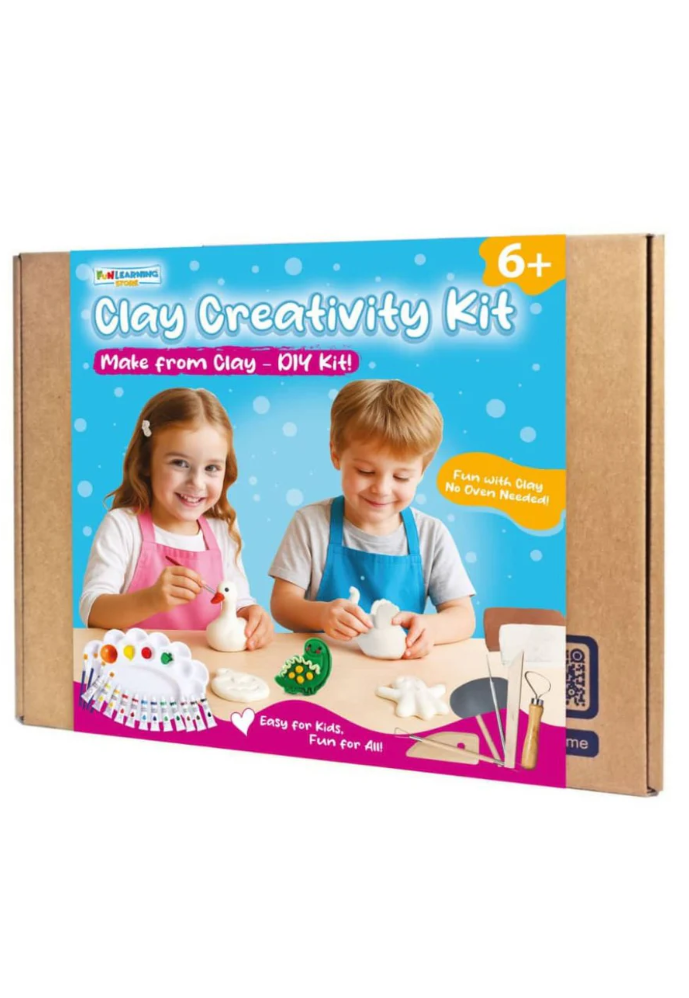 CLAY CREATIVITY KIT FOR KIDS-MAKE FROM CLAY DIY KIT