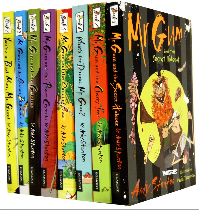 MR GUM 8 BOOK SET