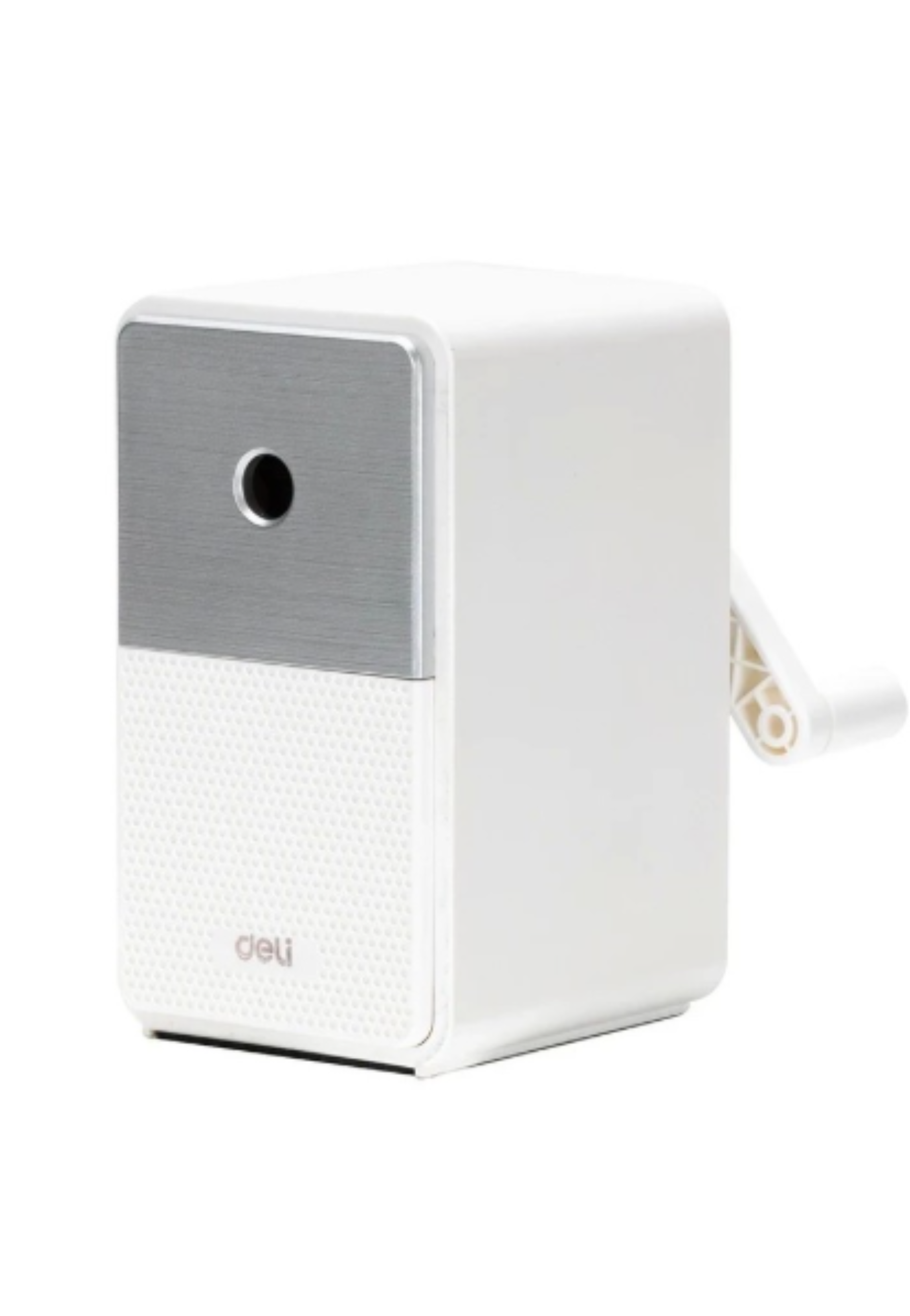 DELI ROTARY PENCIL SHARPENER 71160 WHITE