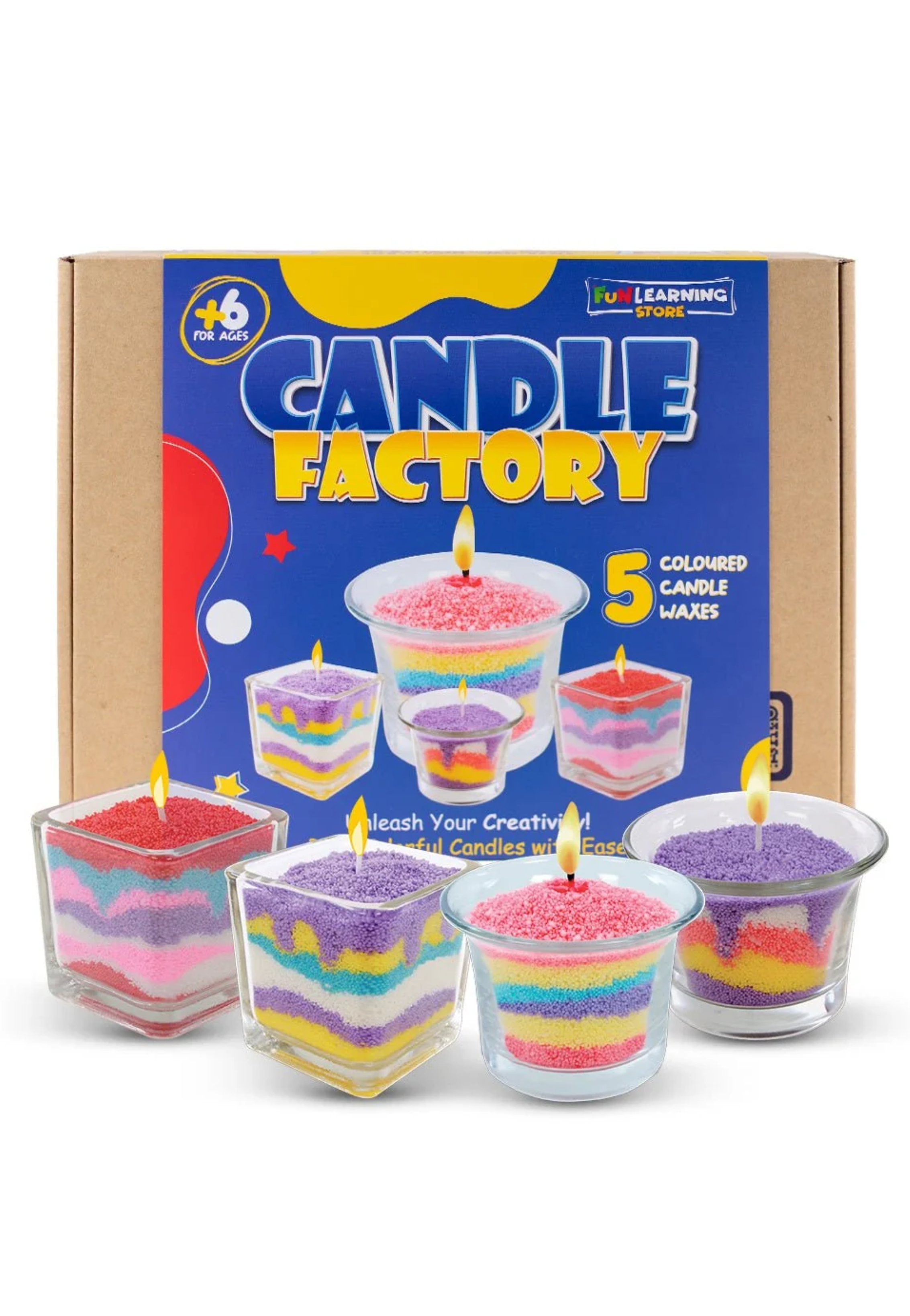 DIY CREATIVE CANDLE MAKING KIT FOR KIDS