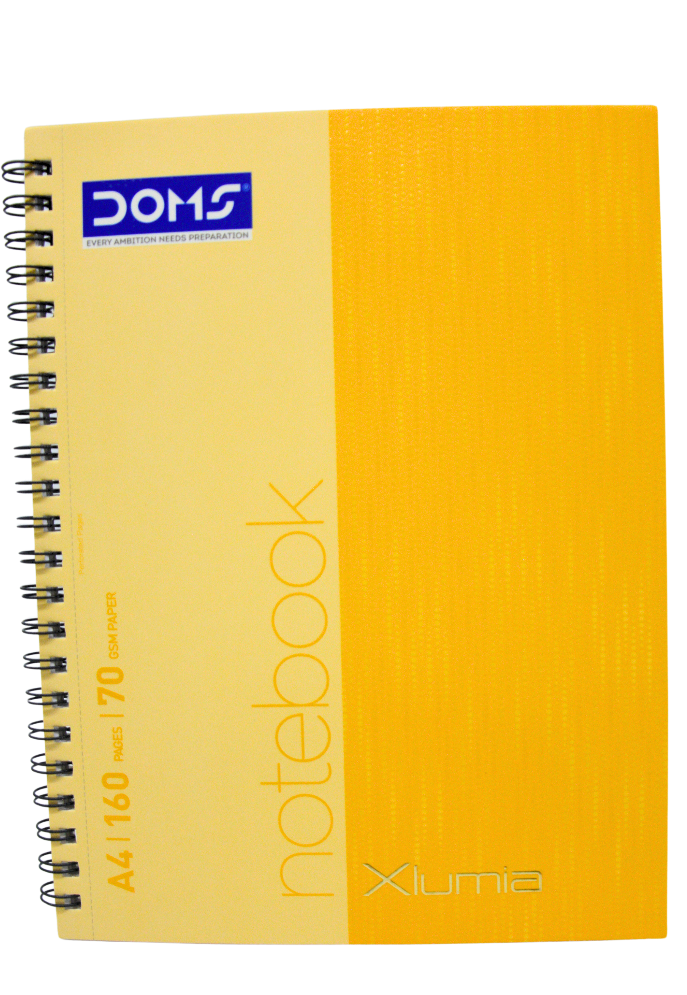 DOMS XLUMIA WIRO NOTEBOOK 80SHT 70GSM A4 8245/8950