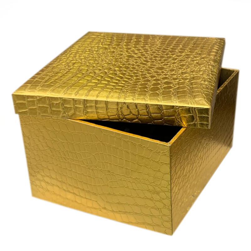 SQUARE PAPER GIFT BOX ASSTD DESIGN - 3