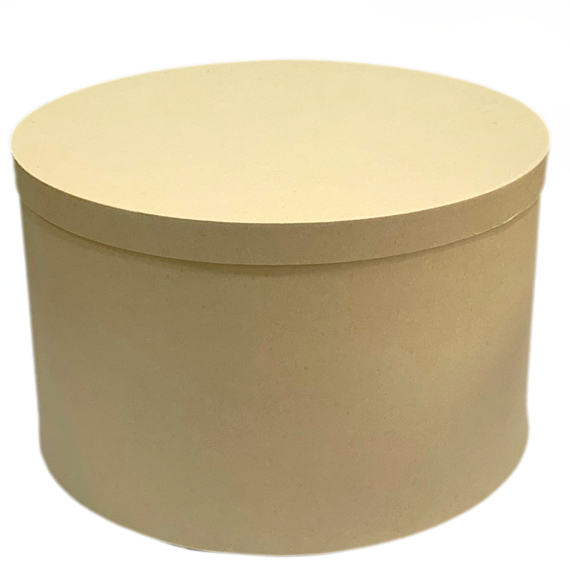 ROUND PAPER GIFT BOX PLAIN DESIGN ASSTD-2