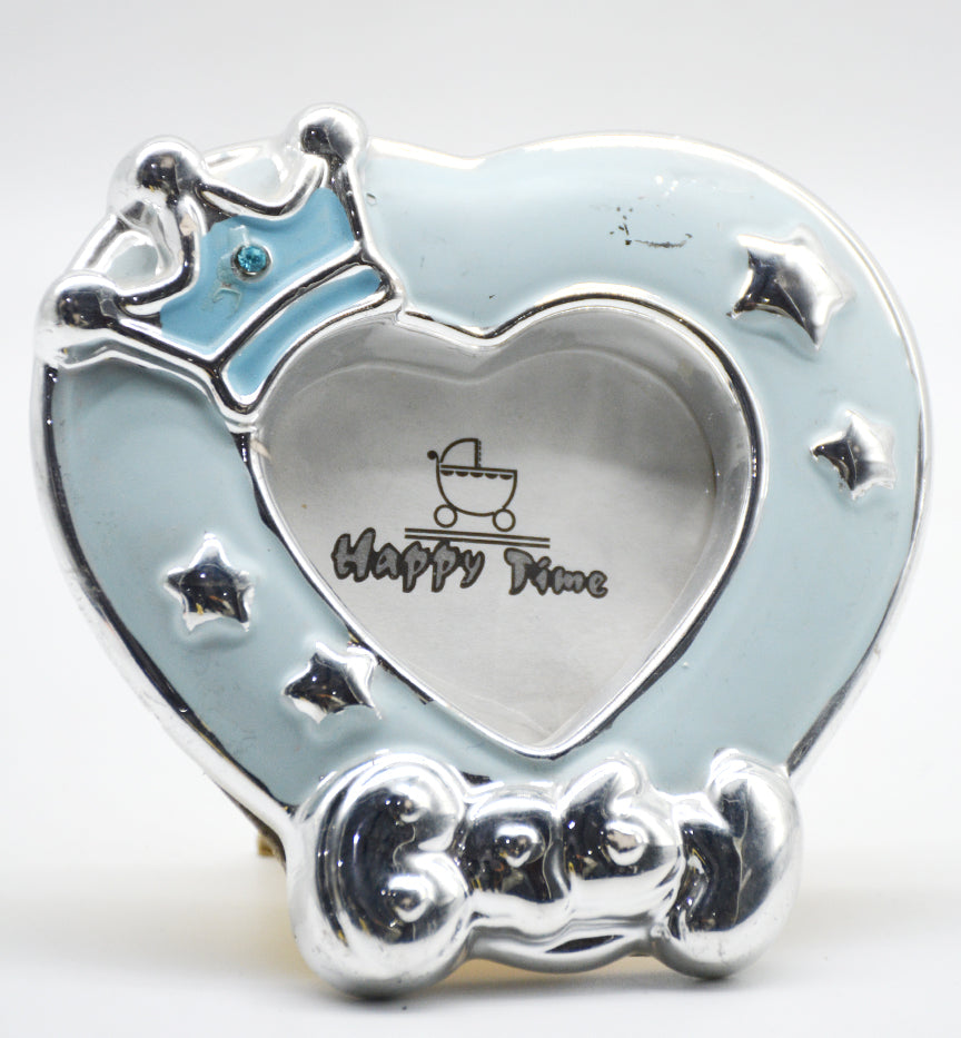 CERAMIC BABY PHOTO FRAME-HEART