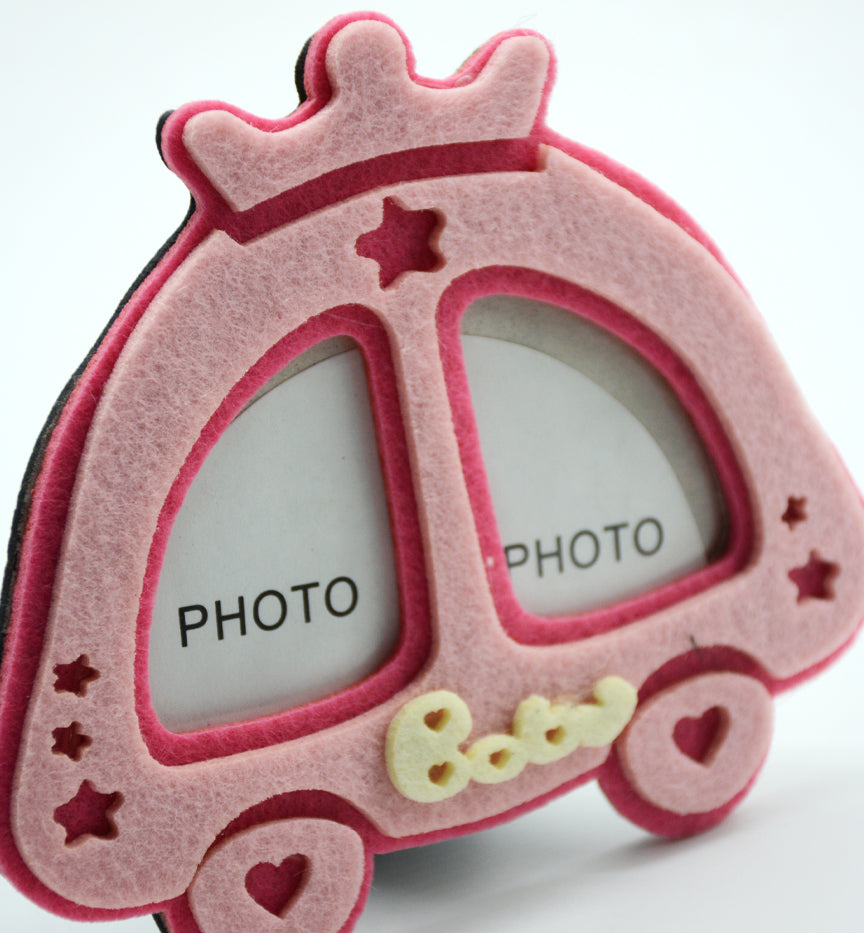 FELT FOAM CROWN PHOTO FRAME ASSTD     اطار صورة من الفلين - صغير