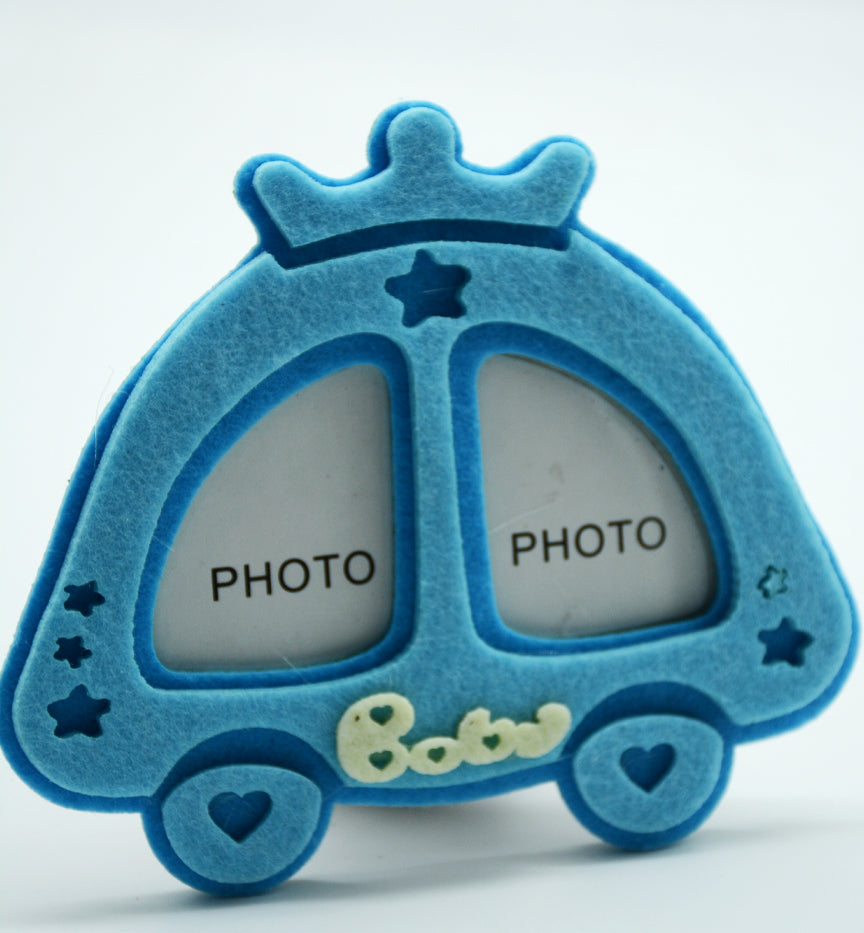 FELT FOAM CROWN PHOTO FRAME ASSTD    اطار صورة من الفلين - صغير