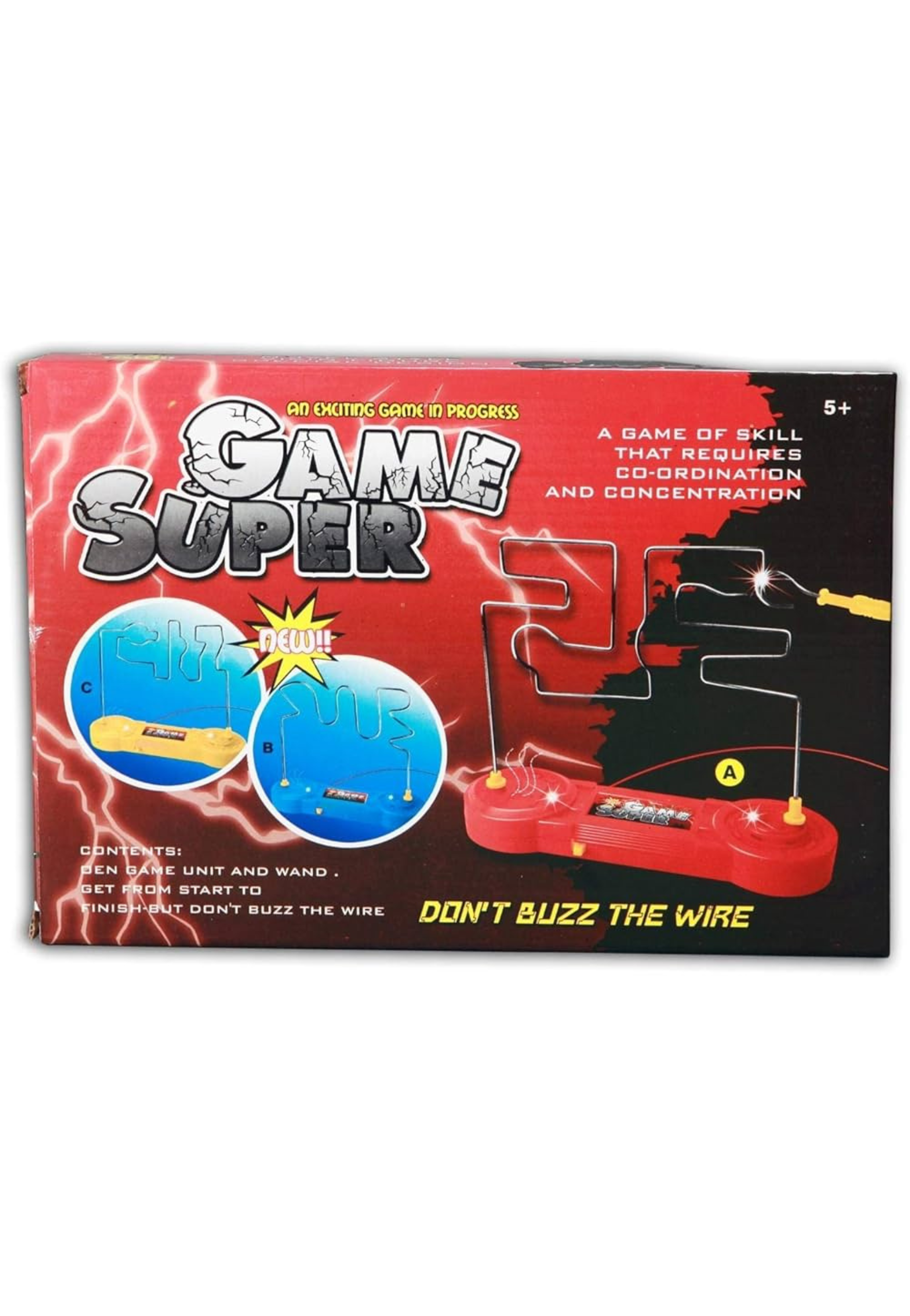 GAME SUPER - DON'T BUZZ THE WIRE
