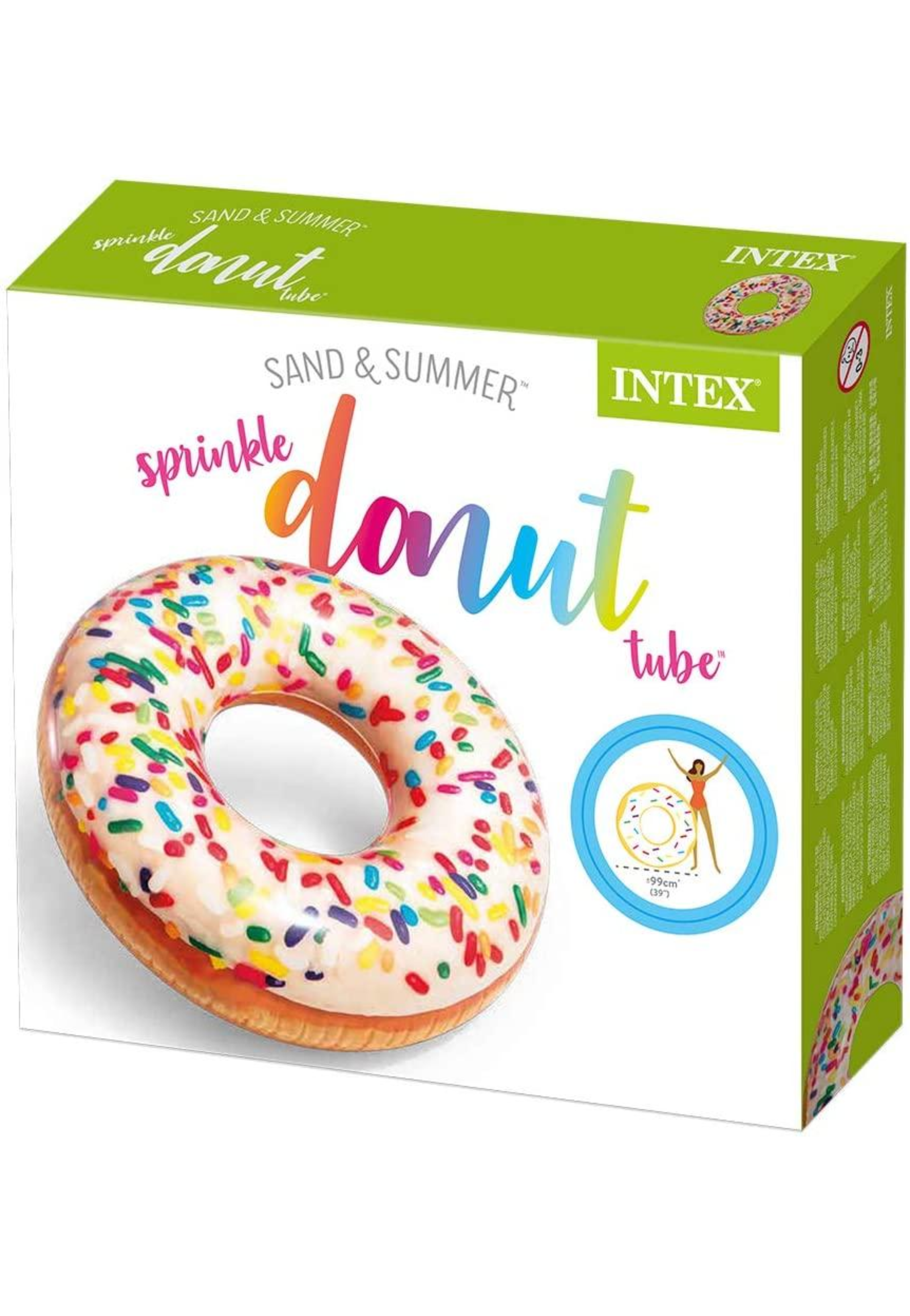 INTEX SPRINKLE DONUT TUBE AGE 9+