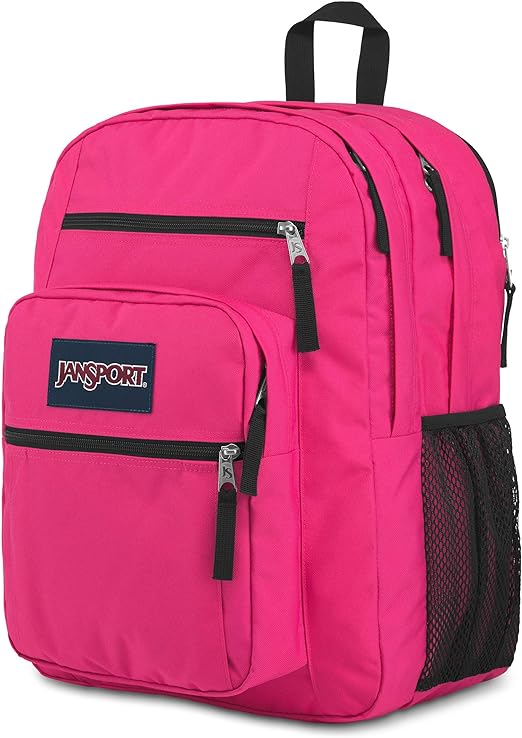 JANSPORT BIG STUDENT BACKPACK 19" CYBER PINK