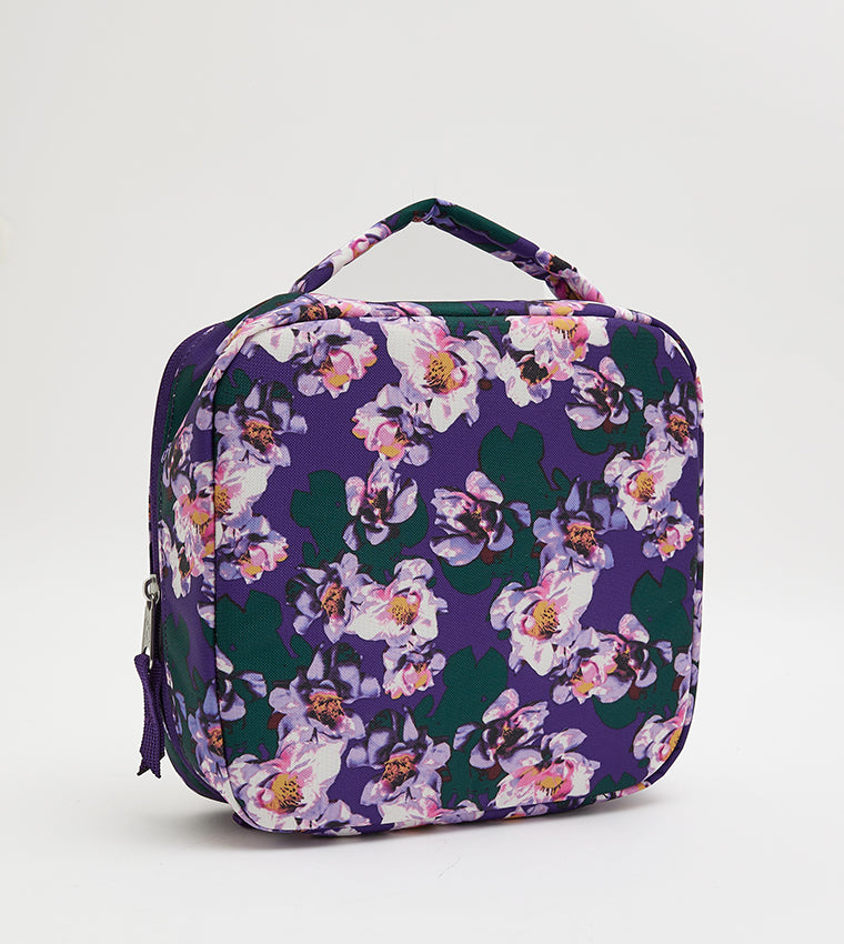 JANSPORT LUNCH BREAK-PURPLE PETALS