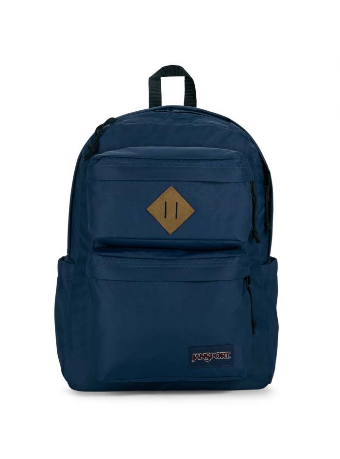 JANSPORT DOUBLE BREAK BACKPACK17" NAVY