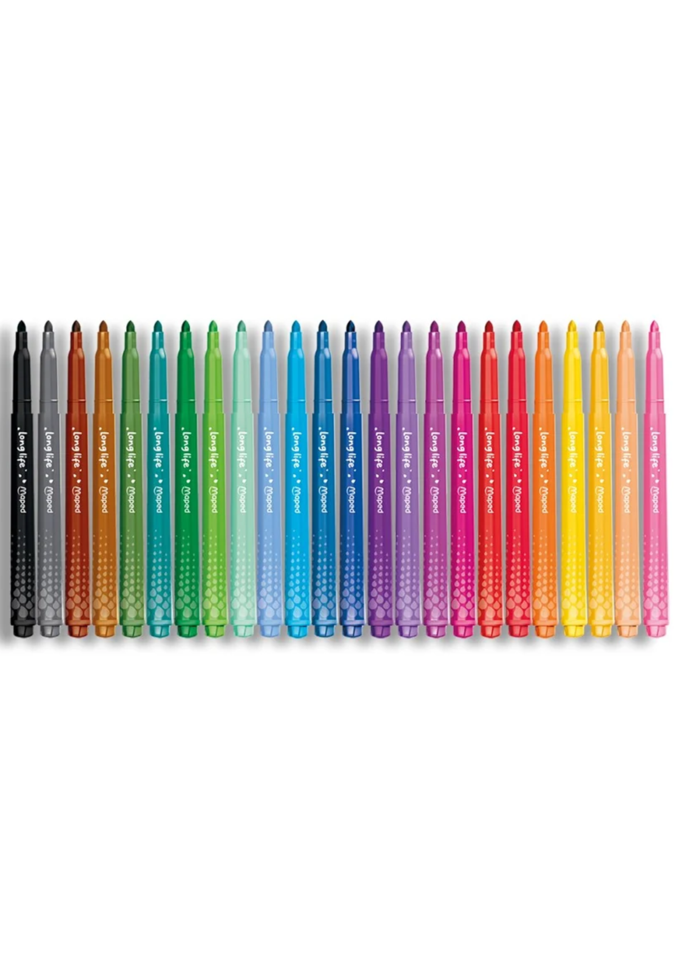 MAPED FELT PEN LONGLIFE 24COLORS PACK