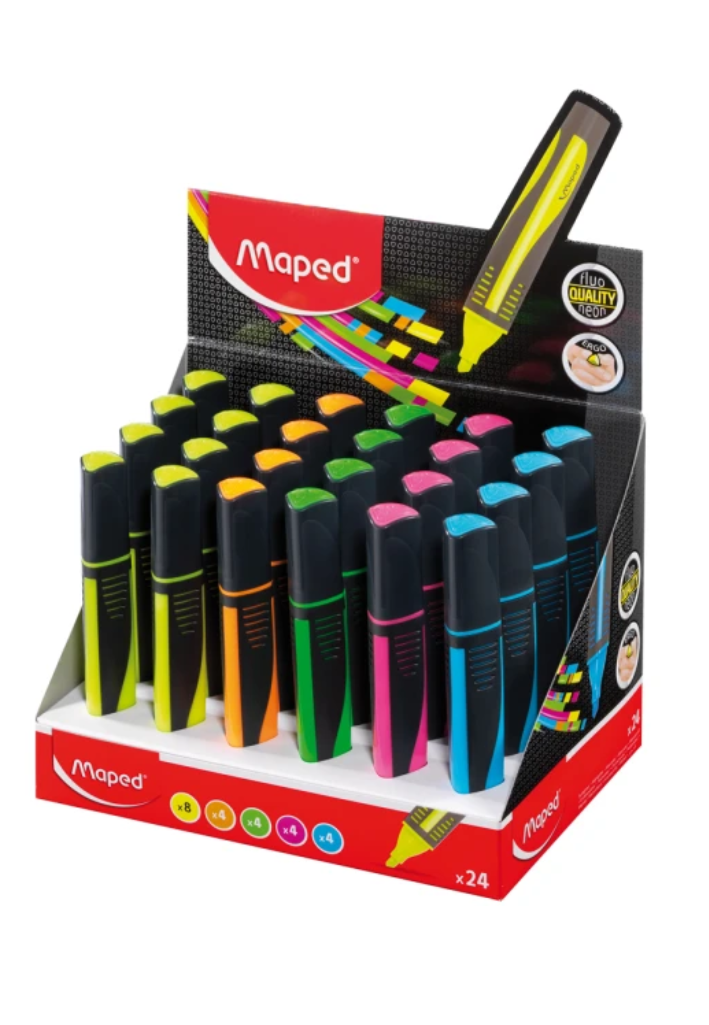 MAPED HIGHLIGHTER FLUOPEPS MAX ASSTD
