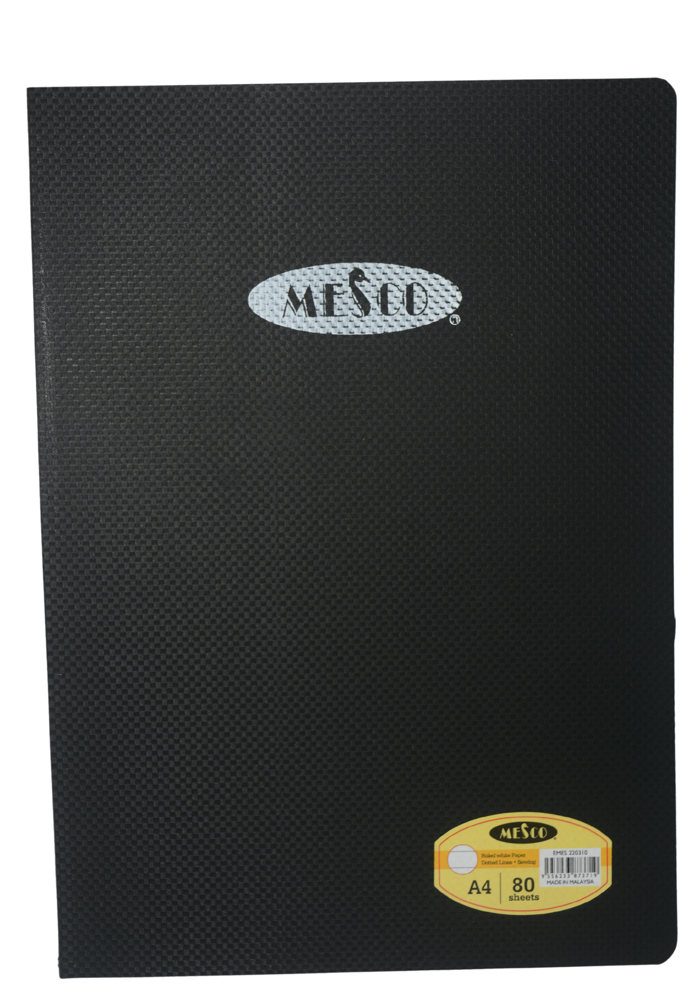 MESCO PP COVER NOTEBOOK 80SHT A4-ASSTD