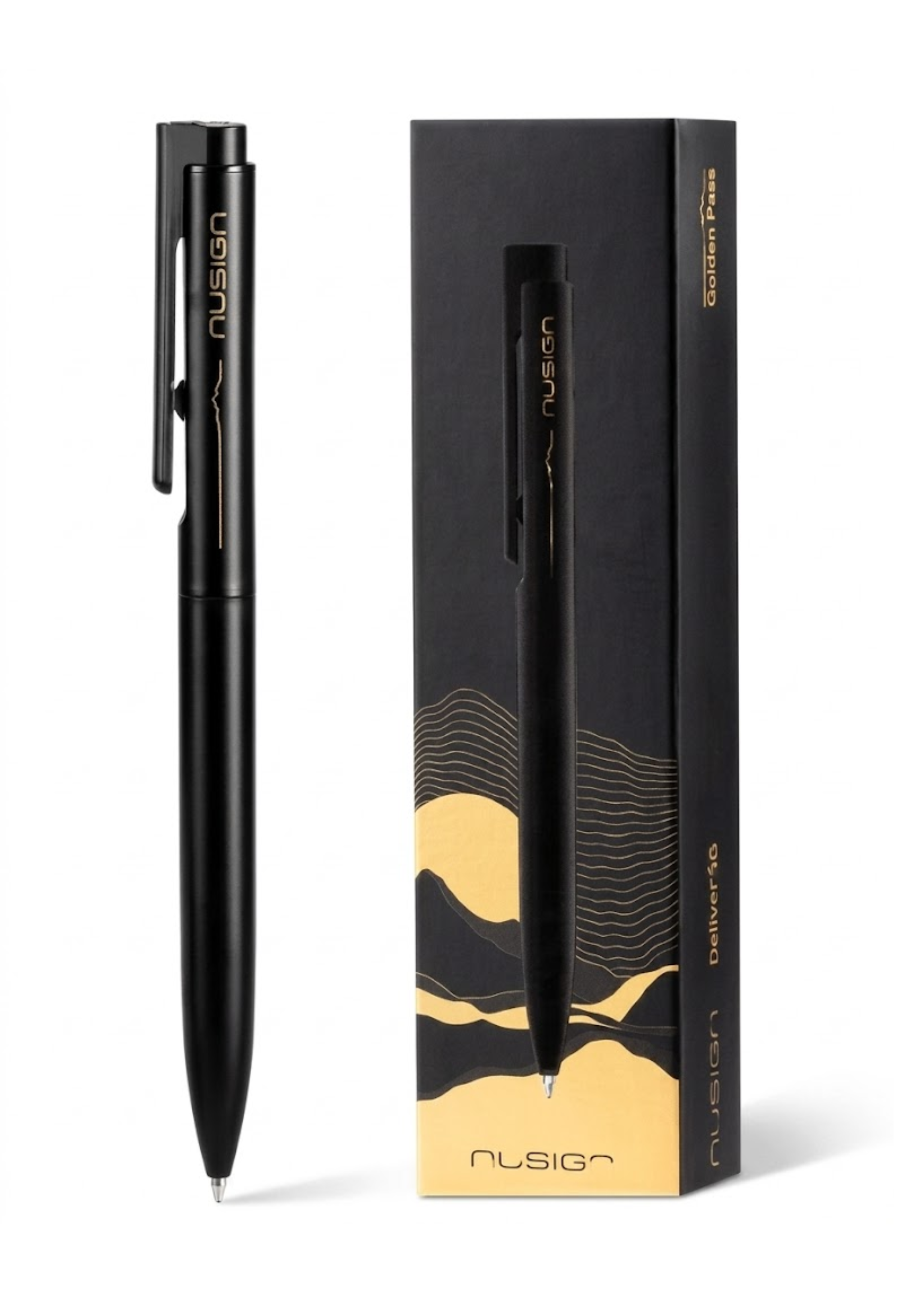 NUSIGN GEL PEN BULLET TIP 0.5MM BLACK