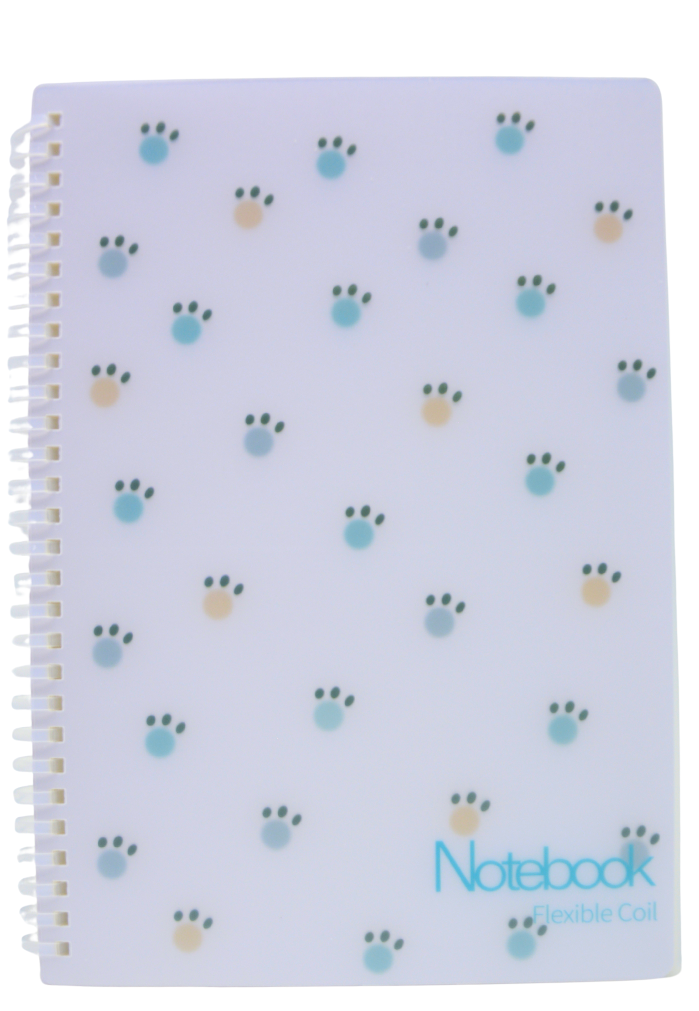 PP COVER SPIRAL NOTEBOOK 70P B5 ASSTD B5070-W0023