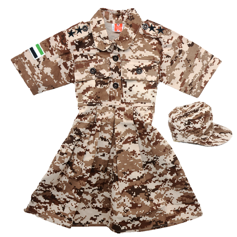 UAE GIRLS ARMY DRESS