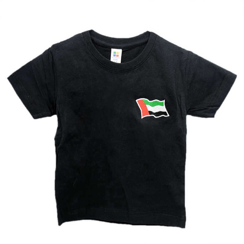 UAE NEW LOGO/FLAG ROUND NECK T-SHIRT ASSTD