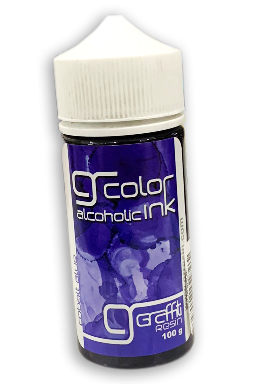 GRAFFITI RESIN COLOR ALCOHOLIC INK 100G-COBALT BLUE