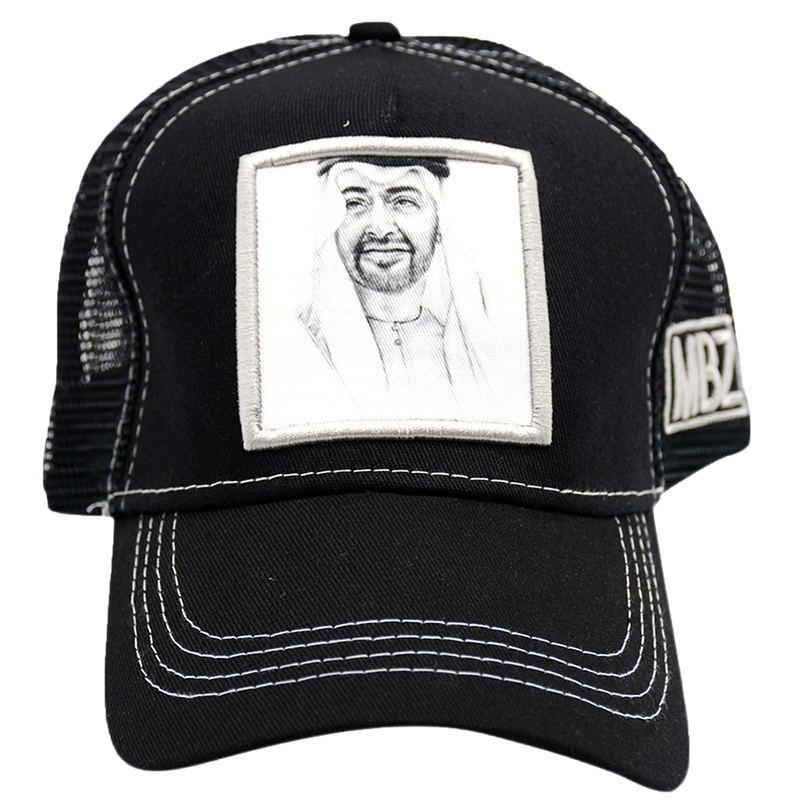 MBZ NET CAP W/ SHEIKH MOHAMMAD SKETCH DESIGN