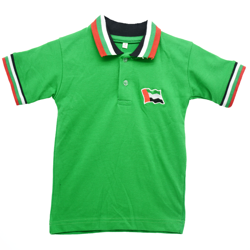 POLO SHIRT W/ UAE COL COLLAR ASSTD