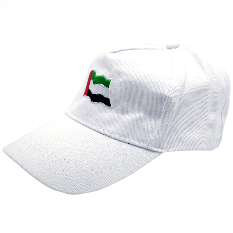 UAE COL COTTON CAP W/EMB.FLAG DESGN