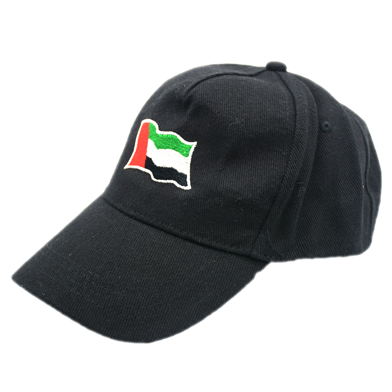 UAE COL COTTON CAP W/EMB.FLAG DESGN