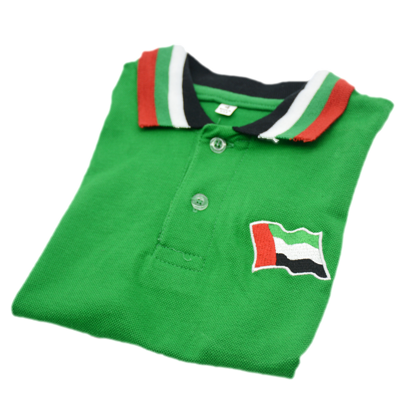 POLO SHIRT W/ UAE COL COLLAR ASSTD