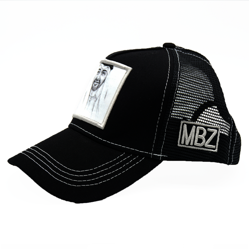 MBZ NET CAP W/ SHEIKH MOHAMMAD SKETCH DESIGN