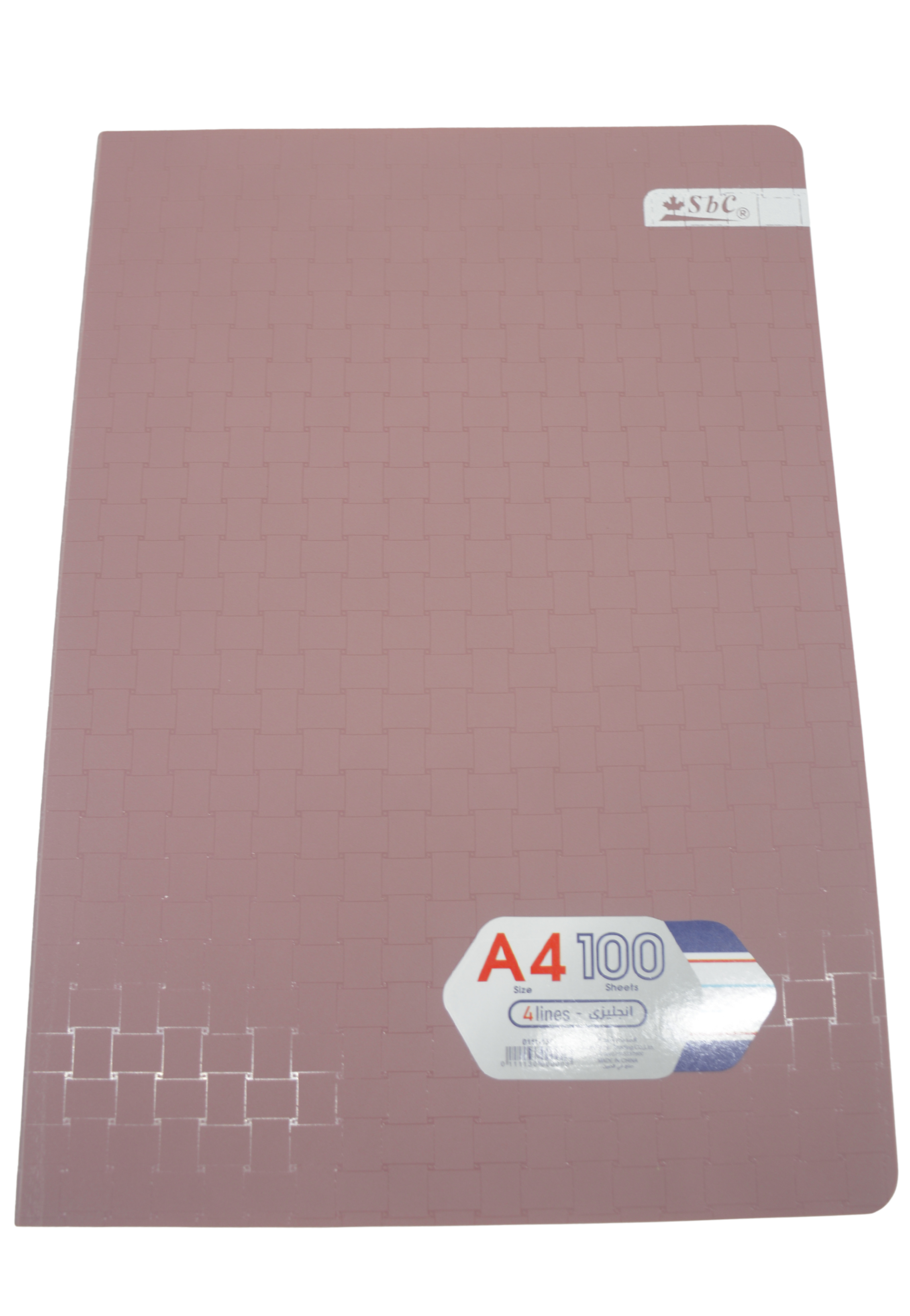SBC S/C NOTEBOOK 4LINE SEWING 100SHT A4 0111-130
