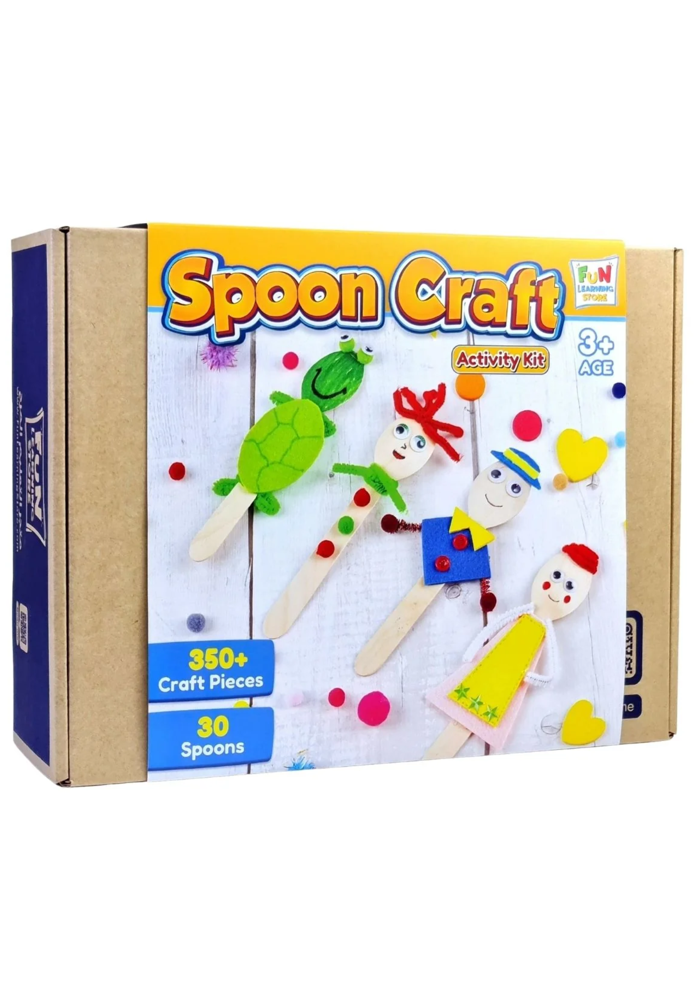 SPOON CRAFT ACTIVITY KIT FOR KIDS-350+ CRAFT PIECES