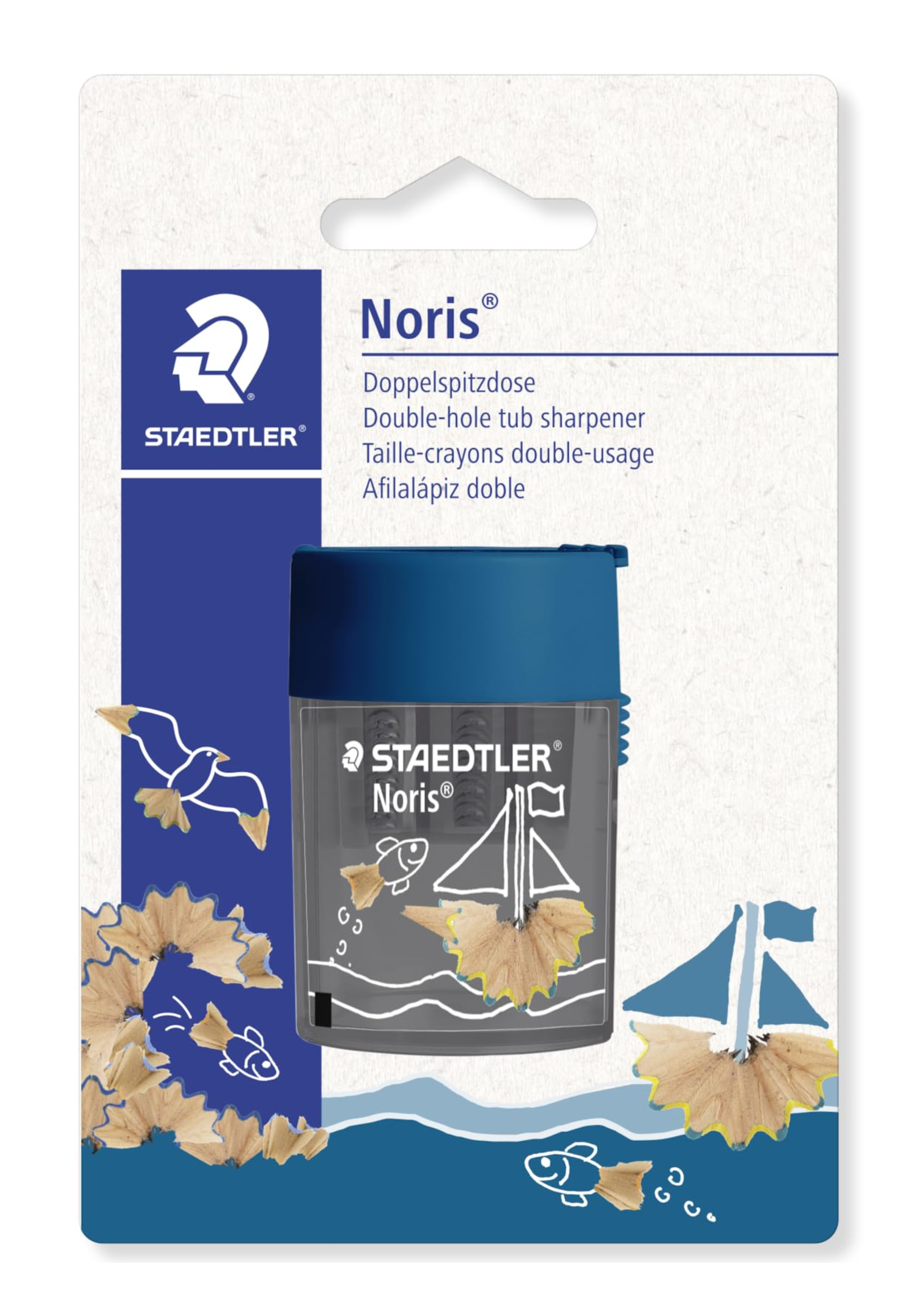 STAEDTLER NORIS DOUBLE HOLE SHARPENER 1PCS PACK