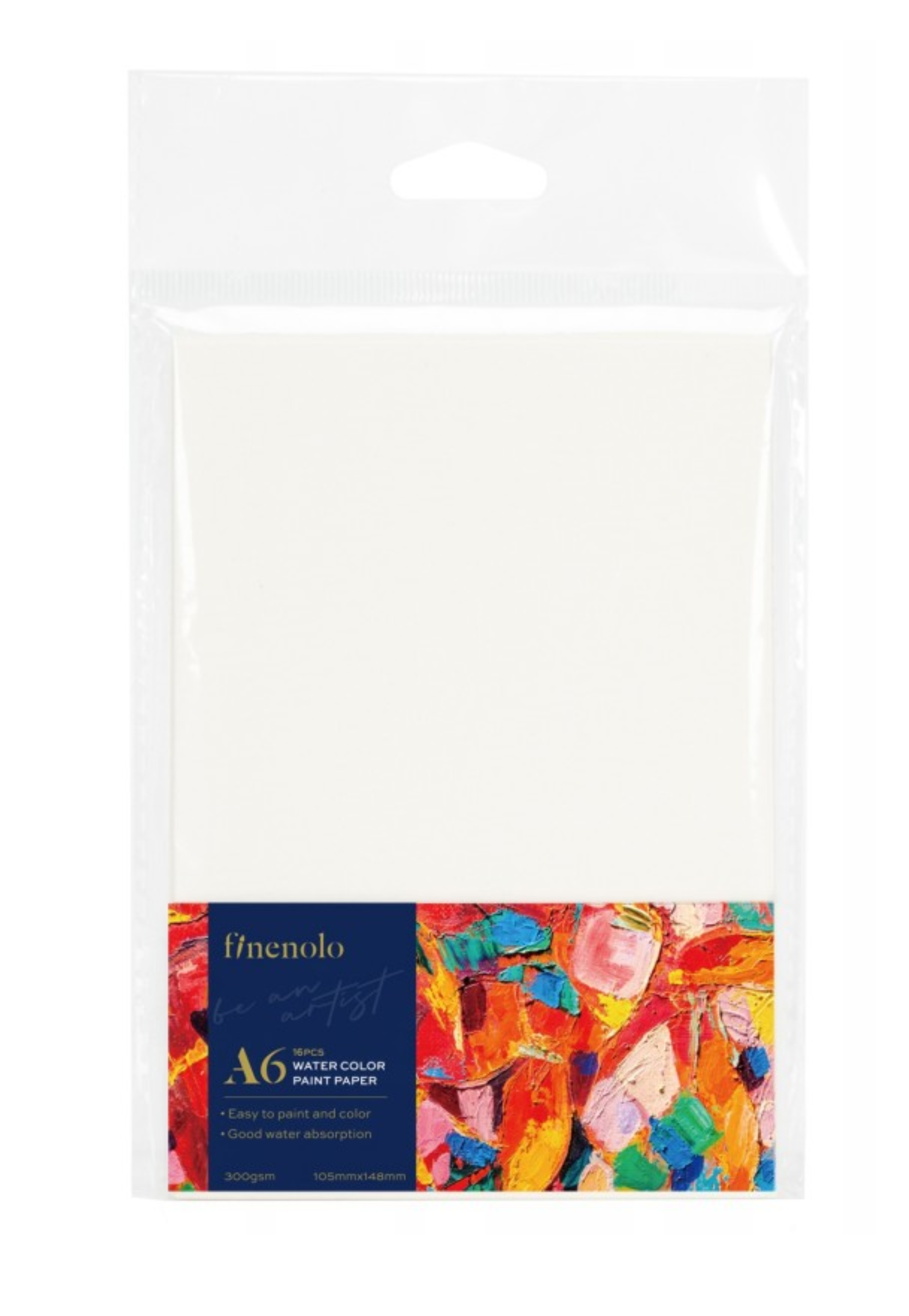 WATERCOLOR PAPER 300G A6 WHITE