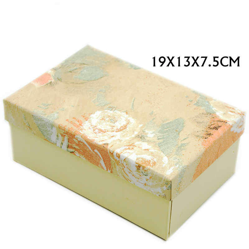 RECTANGLE PAPER GIFT BOX W/DESIGN SYC403/SYC405-1SMALL  | 19x13x7.5cm