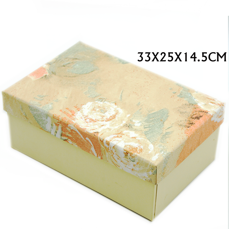 RECTANGLE PAPER GIFT BOX W/DESIGN SYC403/SYC405-8 | 33x25x14.5cm