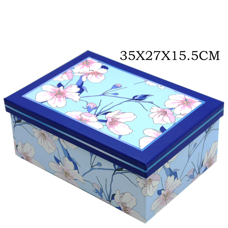 RECTANGLE PAPER GIFT BOX W/DESIGN SYC403/SYC405-9 | 35x27x15.5cm