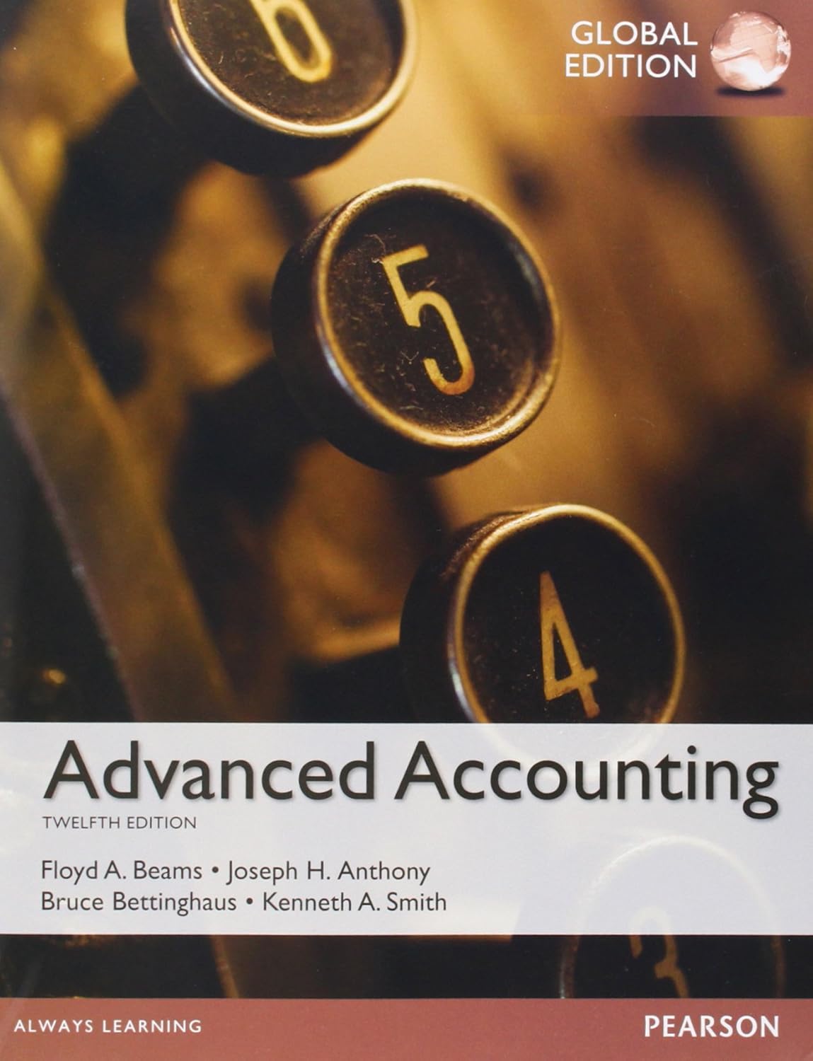 ADVANCED ACCOUNTING GLOBAL EDITION