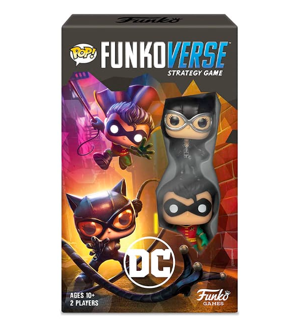 FUNKOVERSE STRATEGY GAME DC CATWOMAN & ROBIN