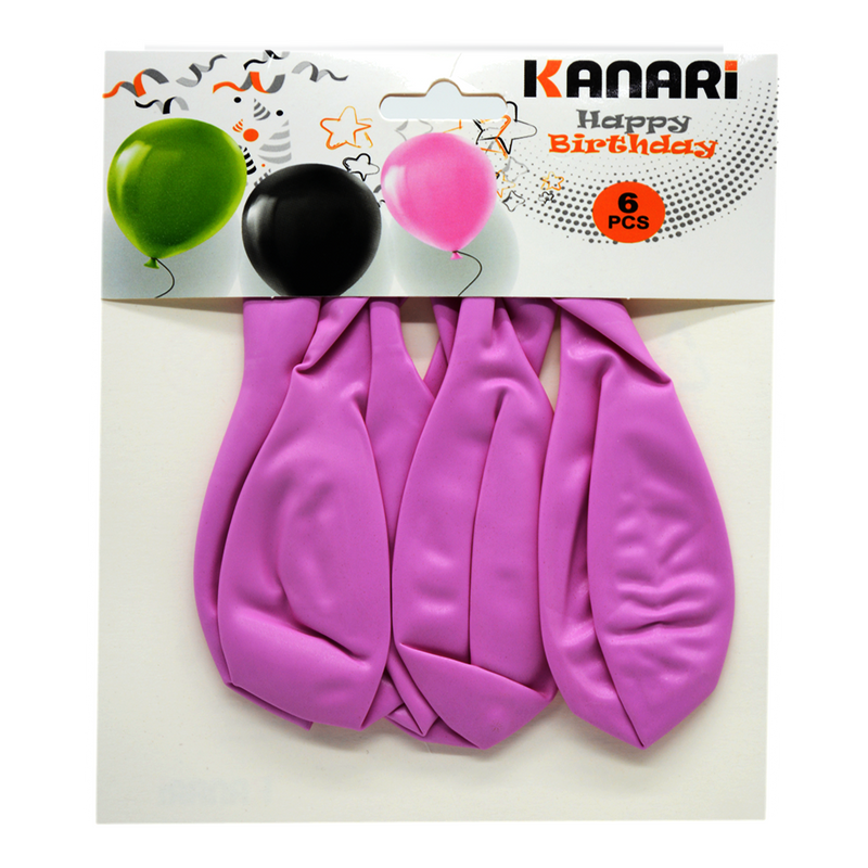 KANARI BALLOONS 6PCS/BAG GOLD