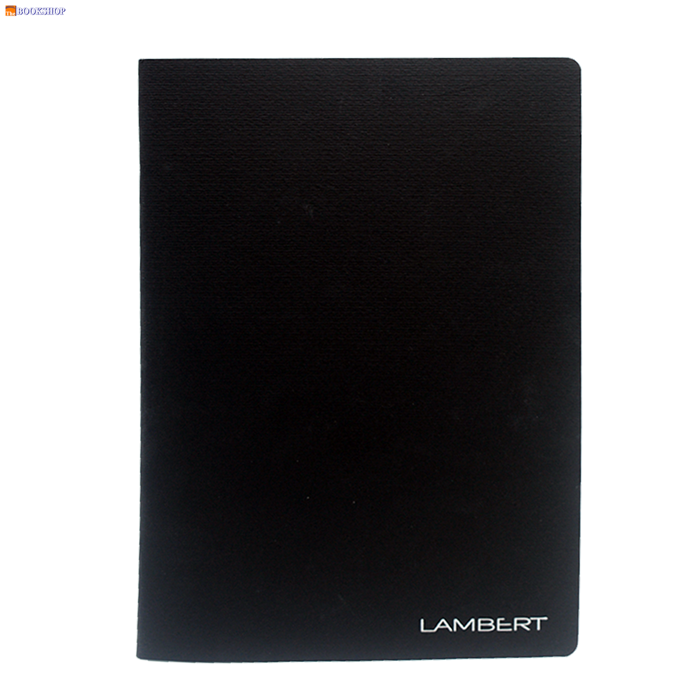 LAMBERT CARD COVER 1LINE EXERCISE NOTEBOOK A4 160PAGES- NERO