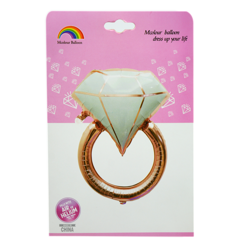 HELIUM BALLOON DIAMOND RING DESIGN