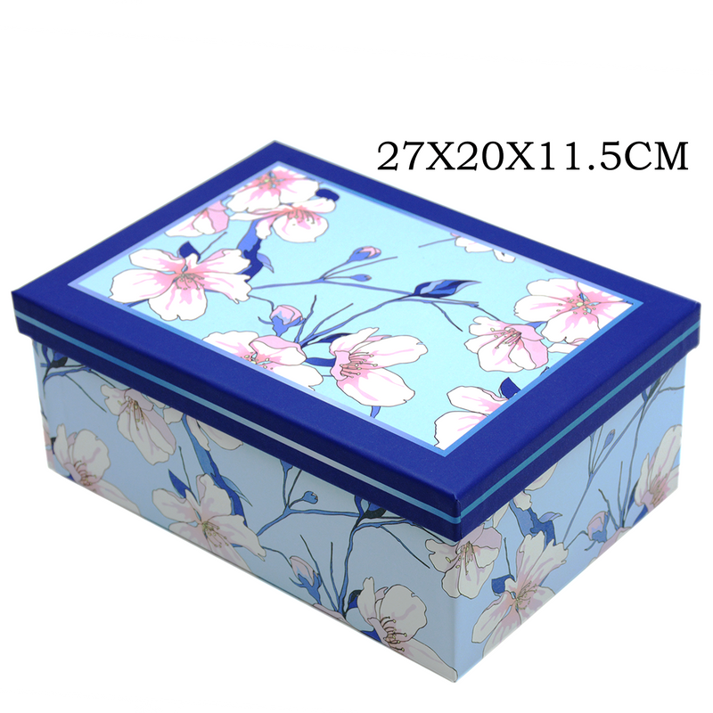 RECTANGLE PAPER GIFT BOX W/DESIGN SYC403/SYC405-5  | 27x20x11.5cm