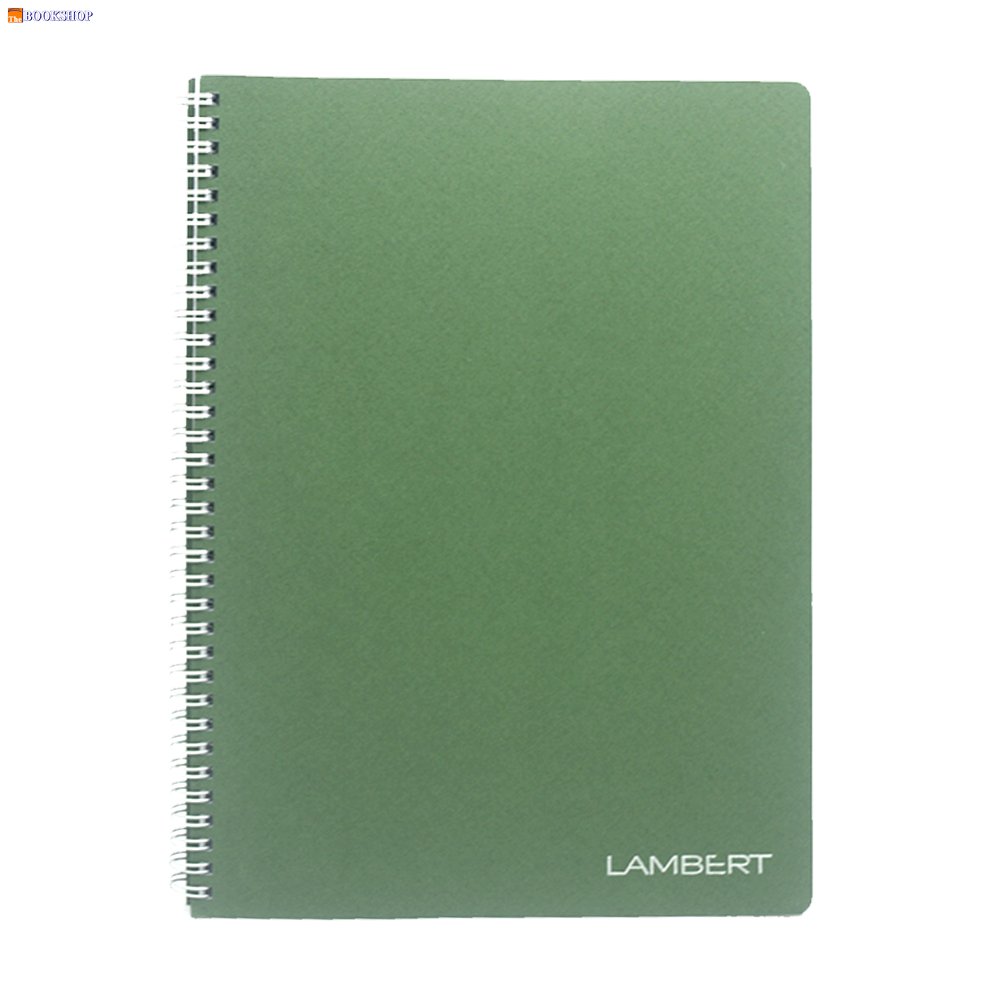 LAMBERT WIRE-O CARD COVER LINE EXERCISE NOTE BOOK A4 100SHT- VERDONE