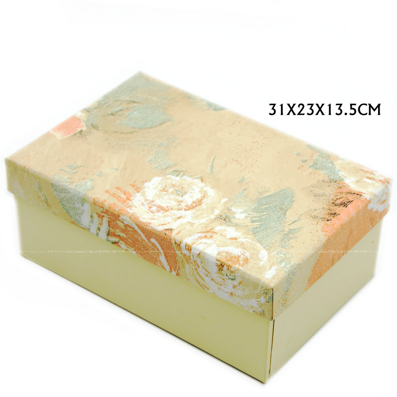 RECTANGLE PAPER GIFT BOX W/DESIGN SYC403/SYC405-7  | 31x23x13.5cm